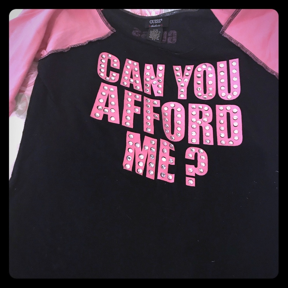 Guess 3/4 length shirt